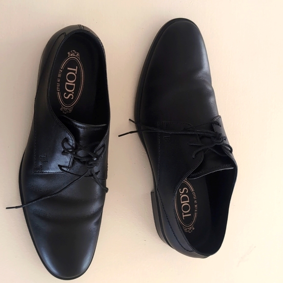 Tod's Lace Up Leather Shoes - Picture 5 of 5